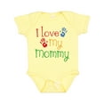 thumbnail image 1 of Inktastic I Love My Mommy Handprints Boys or Girls Baby Bodysuit, 1 of 5