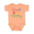 thumbnail image 1 of Inktastic I Love My Mommy Handprints Boys or Girls Baby Bodysuit, 1 of 5