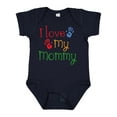 thumbnail image 1 of Inktastic I Love My Mommy Handprints Boys or Girls Baby Bodysuit, 1 of 5