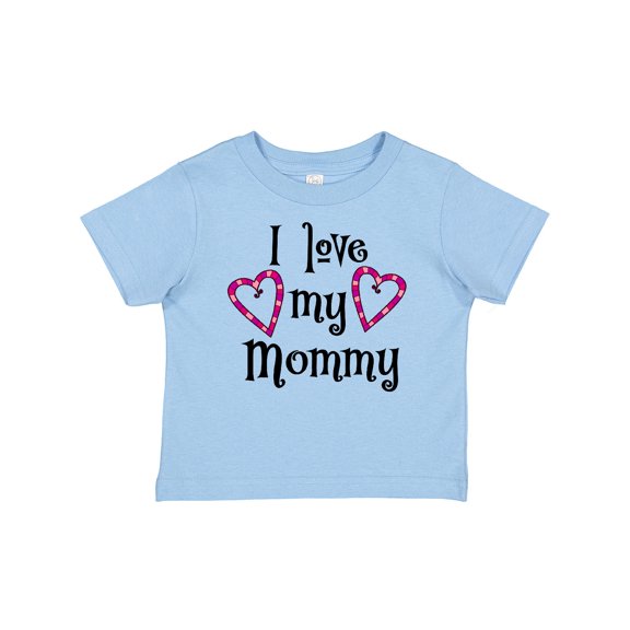 Inktastic I Love My Mommy Hearts Boys or Girls Baby T-Shirt