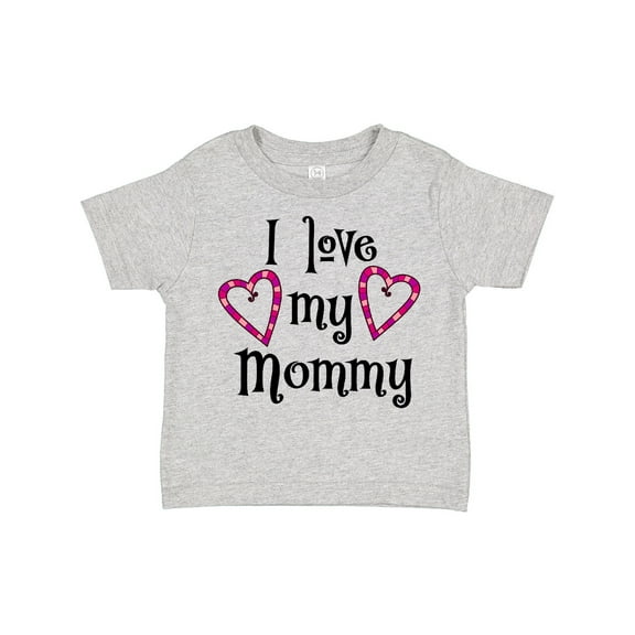 Inktastic I Love My Mommy Hearts Boys or Girls Toddler T-Shirt