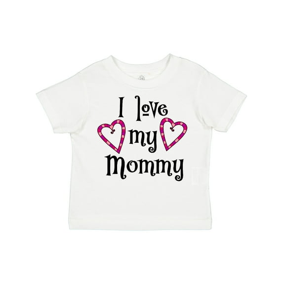 Inktastic I Love My Mommy Hearts Boys or Girls Toddler T-Shirt