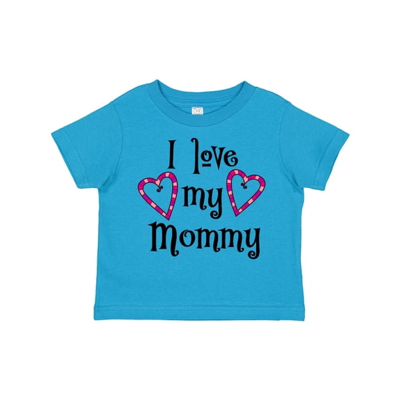 Inktastic I Love My Mommy Hearts Boys or Girls Toddler T-Shirt