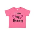 thumbnail image 1 of Inktastic I Love My Mommy Hearts Boys or Girls Toddler T-Shirt, 1 of 5
