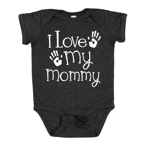 Inktastic I Love My Mommy Mothers Day Boys or Girls Baby Bodysuit