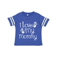 thumbnail image 1 of Inktastic I Love My Mommy Mothers Day Boys or Girls Toddler T-Shirt, 1 of 5