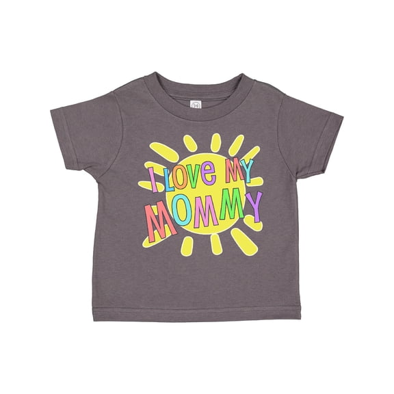 Inktastic I Love My Mommy- Sun and Rainbow Letters Boys or Girls Toddler T-Shirt