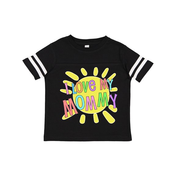 Inktastic I Love My Mommy- Sun and Rainbow Letters Boys or Girls Toddler T-Shirt