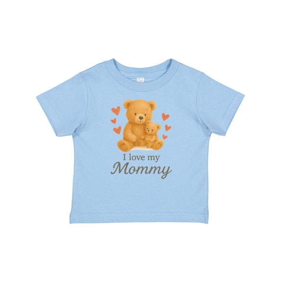 Inktastic I Love My Mommy Teddy Bears Boys or Girls Baby T-Shirt