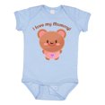 thumbnail image 1 of Inktastic I Love My Mommy- cute baby bear Boys or Girls Baby Bodysuit, 1 of 5