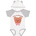thumbnail image 1 of Inktastic I Love My Mommy- cute baby bear Boys or Girls Baby Bodysuit, 1 of 5