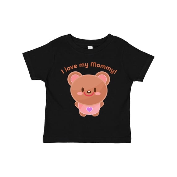 Inktastic I Love My Mommy- cute baby bear Boys or Girls Toddler T-Shirt