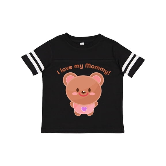 Inktastic I Love My Mommy- cute baby bear Boys or Girls Toddler T-Shirt