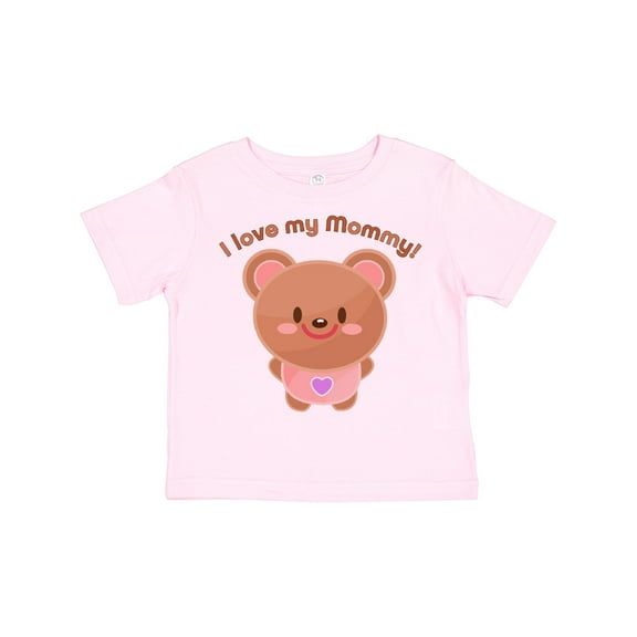 Inktastic I Love My Mommy- cute baby bear Boys or Girls Toddler T-Shirt