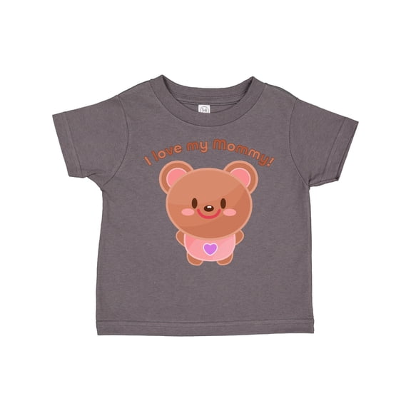 Inktastic I Love My Mommy- cute baby bear Boys or Girls Toddler T-Shirt