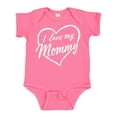 thumbnail image 1 of Inktastic I Love My Mommy in White Chalk Heart Boys or Girls Baby Bodysuit, 1 of 5