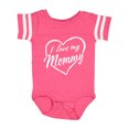 thumbnail image 1 of Inktastic I Love My Mommy in White Chalk Heart Boys or Girls Baby Bodysuit, 1 of 5