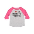 thumbnail image 1 of Inktastic I Love My Mommy's Tattoos Boys or Girls Toddler T-Shirt, 1 of 5