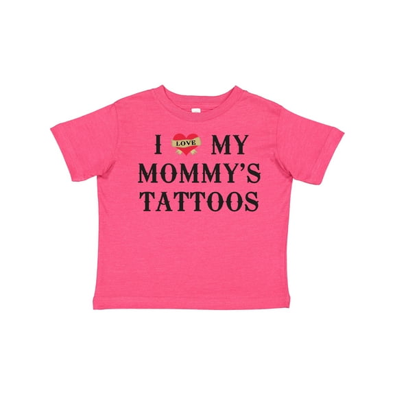 Inktastic I Love My Mommy's Tattoos Boys or Girls Toddler T-Shirt