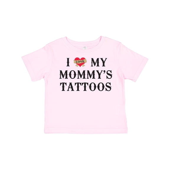 Inktastic I Love My Mommy's Tattoos Boys or Girls Toddler T-Shirt