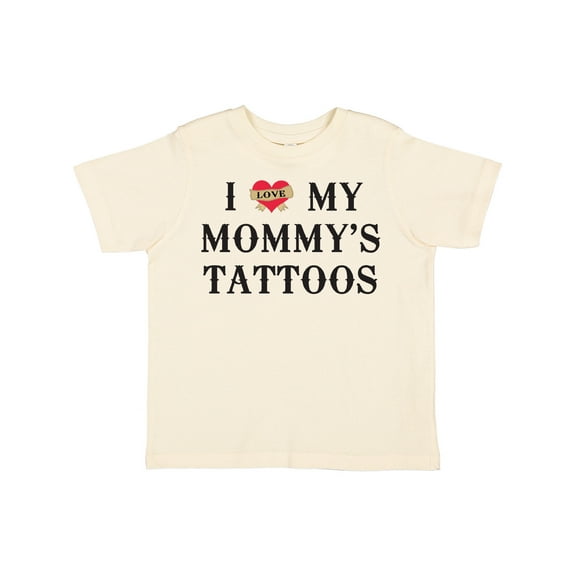 Inktastic I Love My Mommy's Tattoos Boys or Girls Toddler T-Shirt
