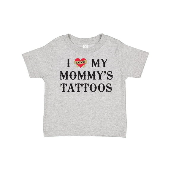 Inktastic I Love My Mommy's Tattoos Boys or Girls Toddler T-Shirt