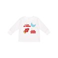 thumbnail image 1 of Inktastic I Love My Mommy to the Moon and Back Boys or Girls Long Sleeve Toddler T-Shirt, 1 of 5