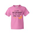 thumbnail image 1 of Inktastic I Love My Mommy to the Moon and Back Youth T-Shirt, 1 of 5