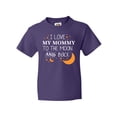 thumbnail image 1 of Inktastic I Love My Mommy to the Moon and Back Youth T-Shirt, 1 of 5