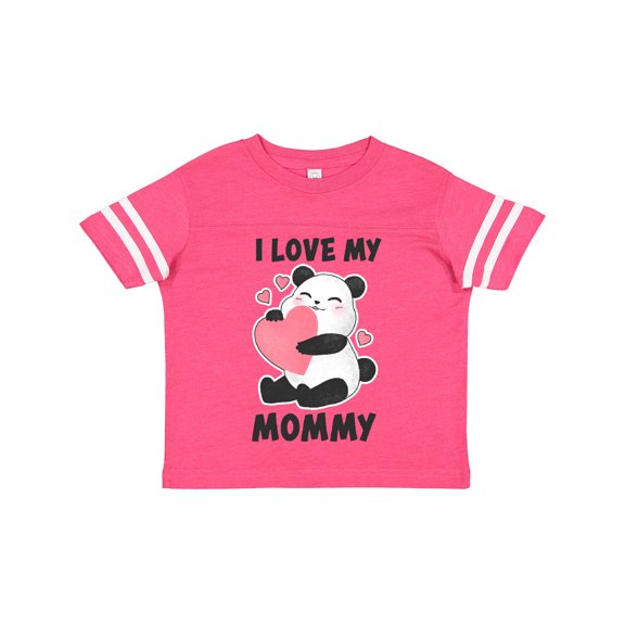 Inktastic I Love My Mommy with Panda Illustration Boys or Girls Toddler T-Shirt