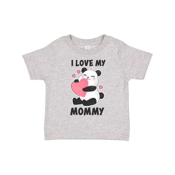 Inktastic I Love My Mommy with Panda Illustration Boys or Girls Toddler T-Shirt