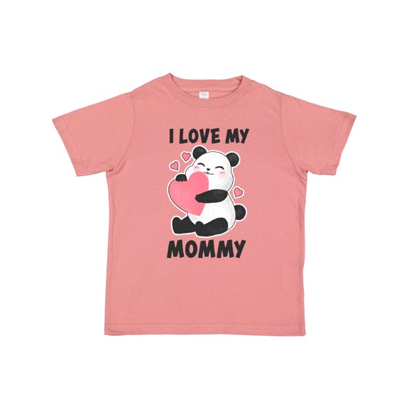 Inktastic I Love My Mommy with Panda Illustration Boys or Girls Toddler T-Shirt