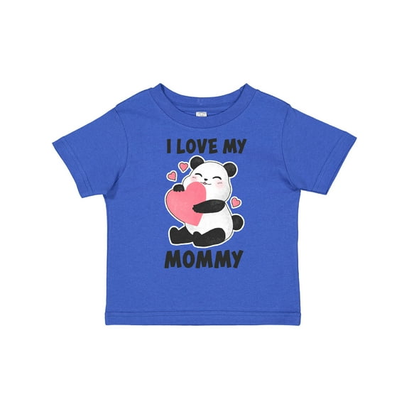 Inktastic I Love My Mommy with Panda Illustration Boys or Girls Toddler T-Shirt