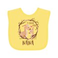 thumbnail image 1 of Inktastic I Love My Nana Boys or Girls Baby Bib, 1 of 4