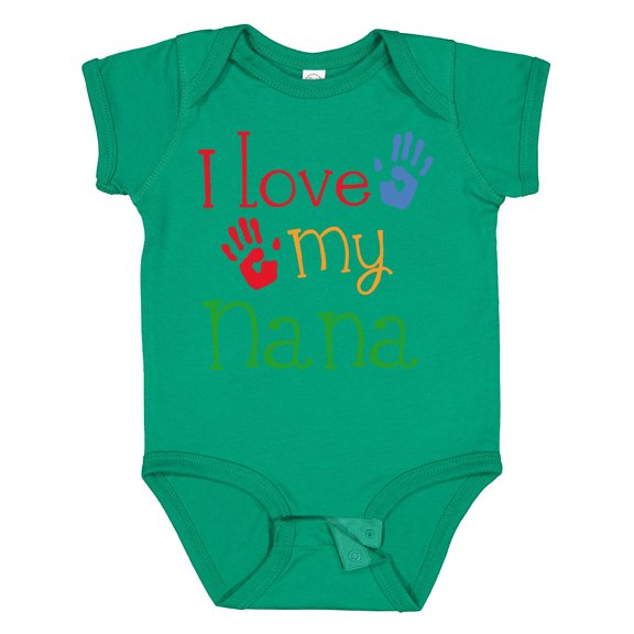 Inktastic I Love My Nana Boys or Girls Baby Bodysuit