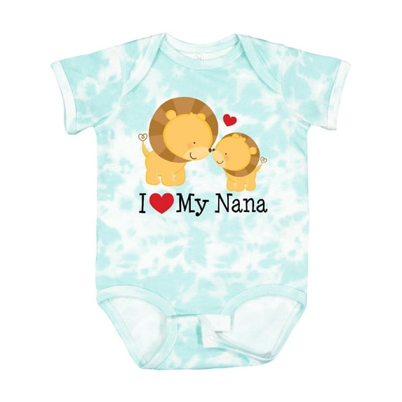 Inktastic I Love My Nana Boys or Girls Baby Bodysuit