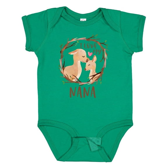 Inktastic I Love My Nana Boys or Girls Baby Bodysuit
