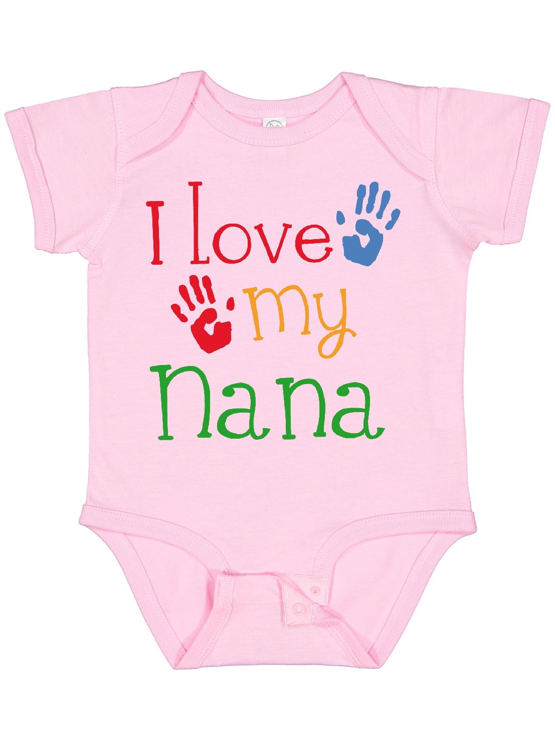 Inktastic I Love My Nana Boys or Girls Baby Bodysuit