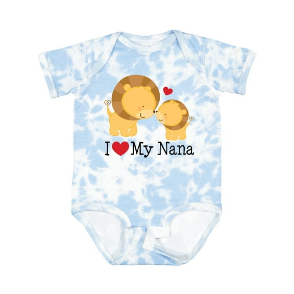 Inktastic I Love My Nana Boys or Girls Baby Bodysuit