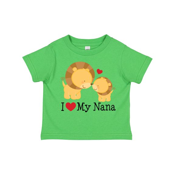 Inktastic I Love My Nana Boys or Girls Toddler T-Shirt