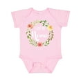 thumbnail image 1 of Inktastic I Love My Nana- Flower Circle Boys or Girls Baby Bodysuit, 1 of 5