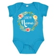 thumbnail image 1 of Inktastic I Love My Nana- Flower Circle Boys or Girls Baby Bodysuit, 1 of 5
