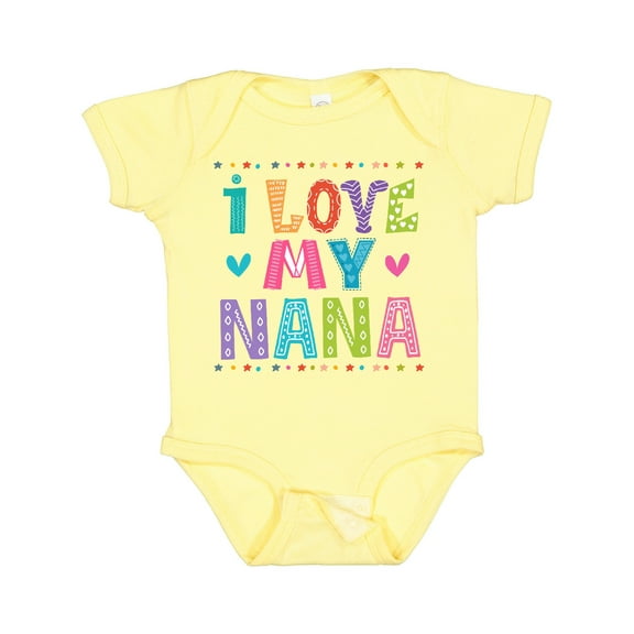 Inktastic I Love My Nana Grandkids Girls Baby Bodysuit