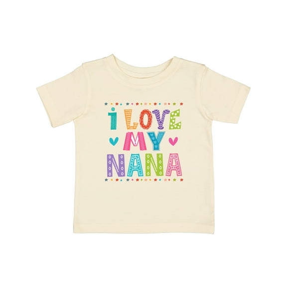 Inktastic I Love My Nana Grandkids Girls Baby T-Shirt