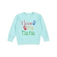 thumbnail image 1 of Inktastic I Love My Nana Toddler Sweatshirt, 1 of 4