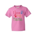 thumbnail image 1 of Inktastic I Love My Nana Youth T-Shirt, 1 of 5