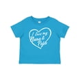 thumbnail image 1 of Inktastic I Love My Nana and Papa in White Chalk Heart Boys or Girls Baby T-Shirt, 1 of 5