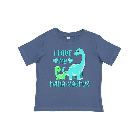 Inktastic I Love My Nana-saurus Cute Dinosaur Family Boys or Girls Baby T-Shirt