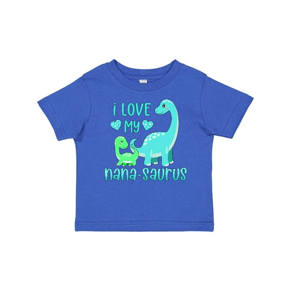 Inktastic I Love My Nana-saurus Cute Dinosaur Family Boys or Girls Baby T-Shirt