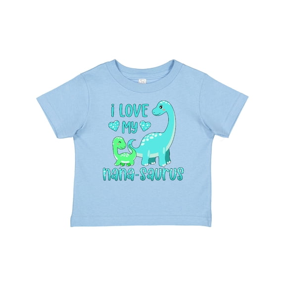 Inktastic I Love My Nana-saurus Cute Dinosaur Family Boys or Girls Baby T-Shirt